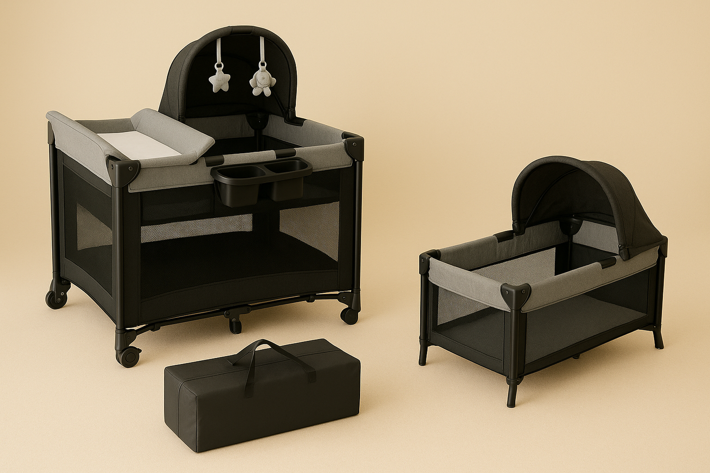 5-in-1 Travel-Ready Crib