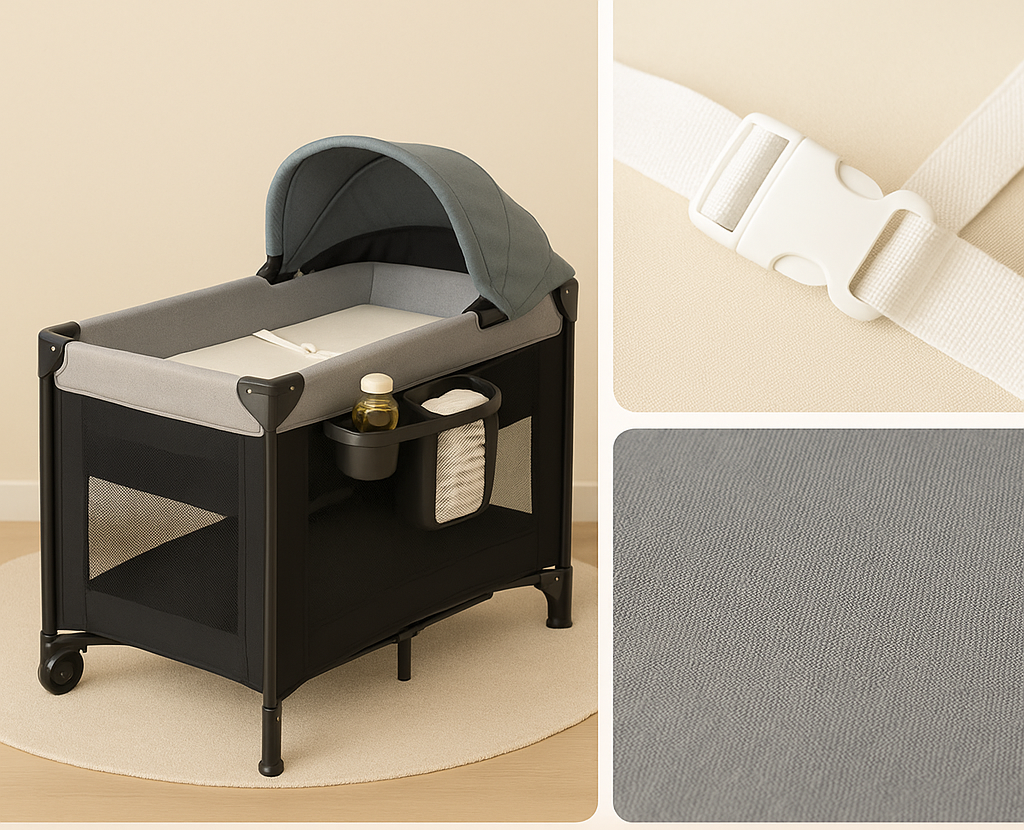 5-in-1 Travel-Ready Crib